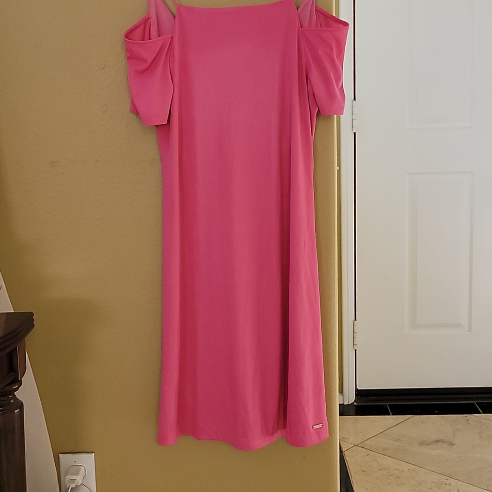 Pink dress Armani Exchange